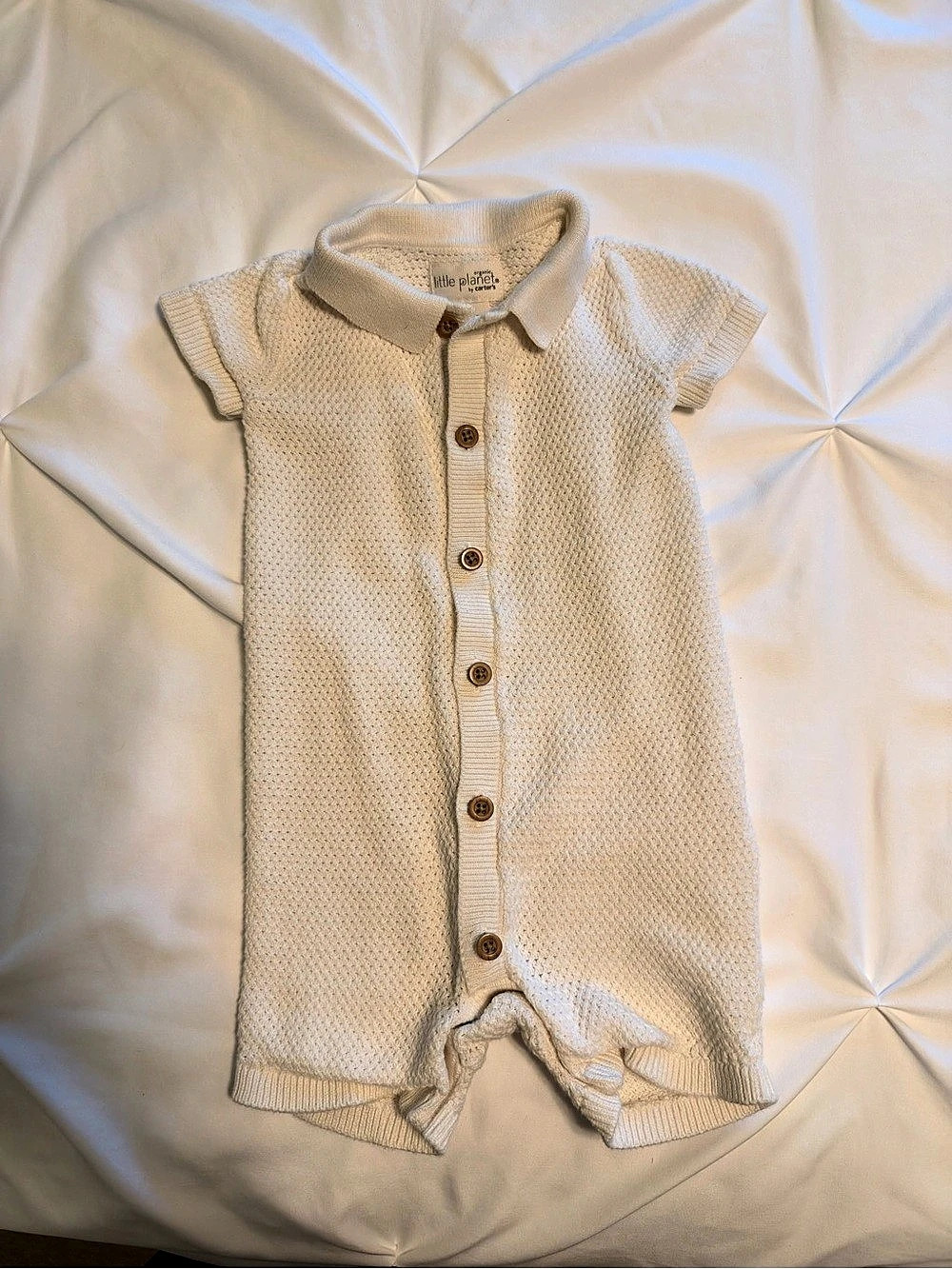 Little Planet Knit Romper Baby 6-9m